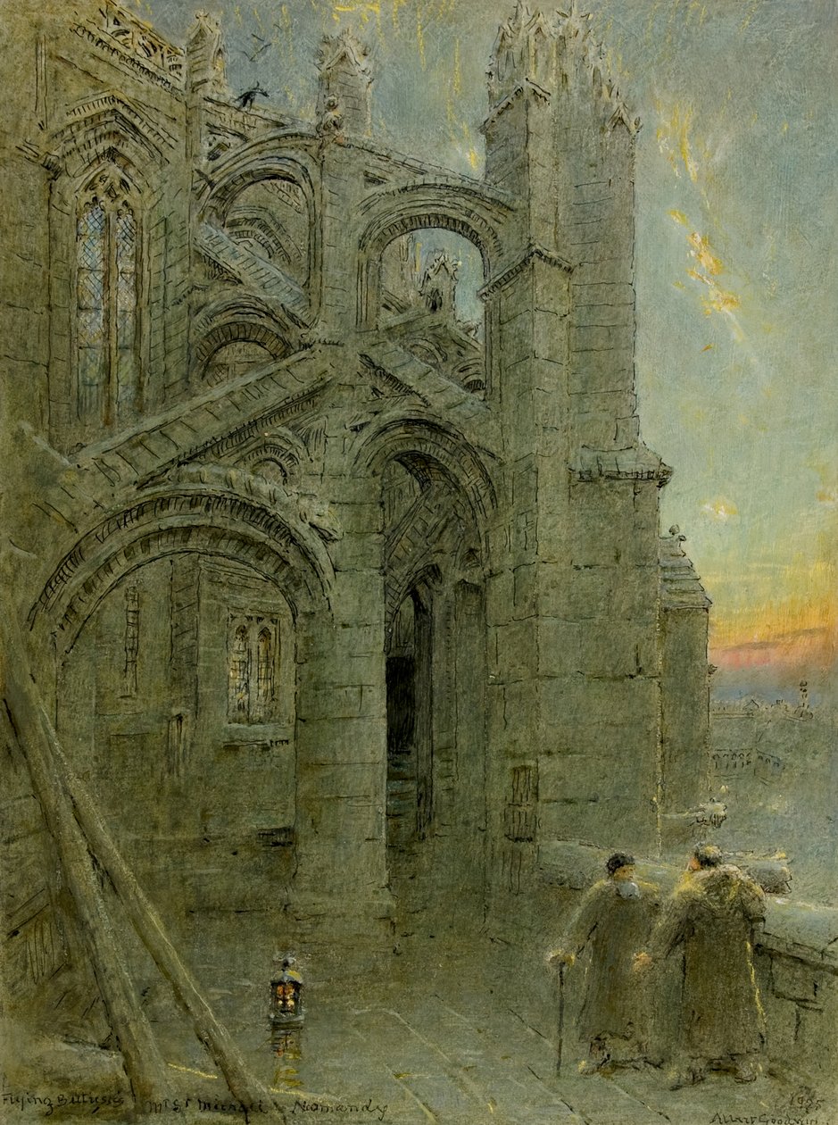 Repülő támpillérek alkotó: Albert Goodwin