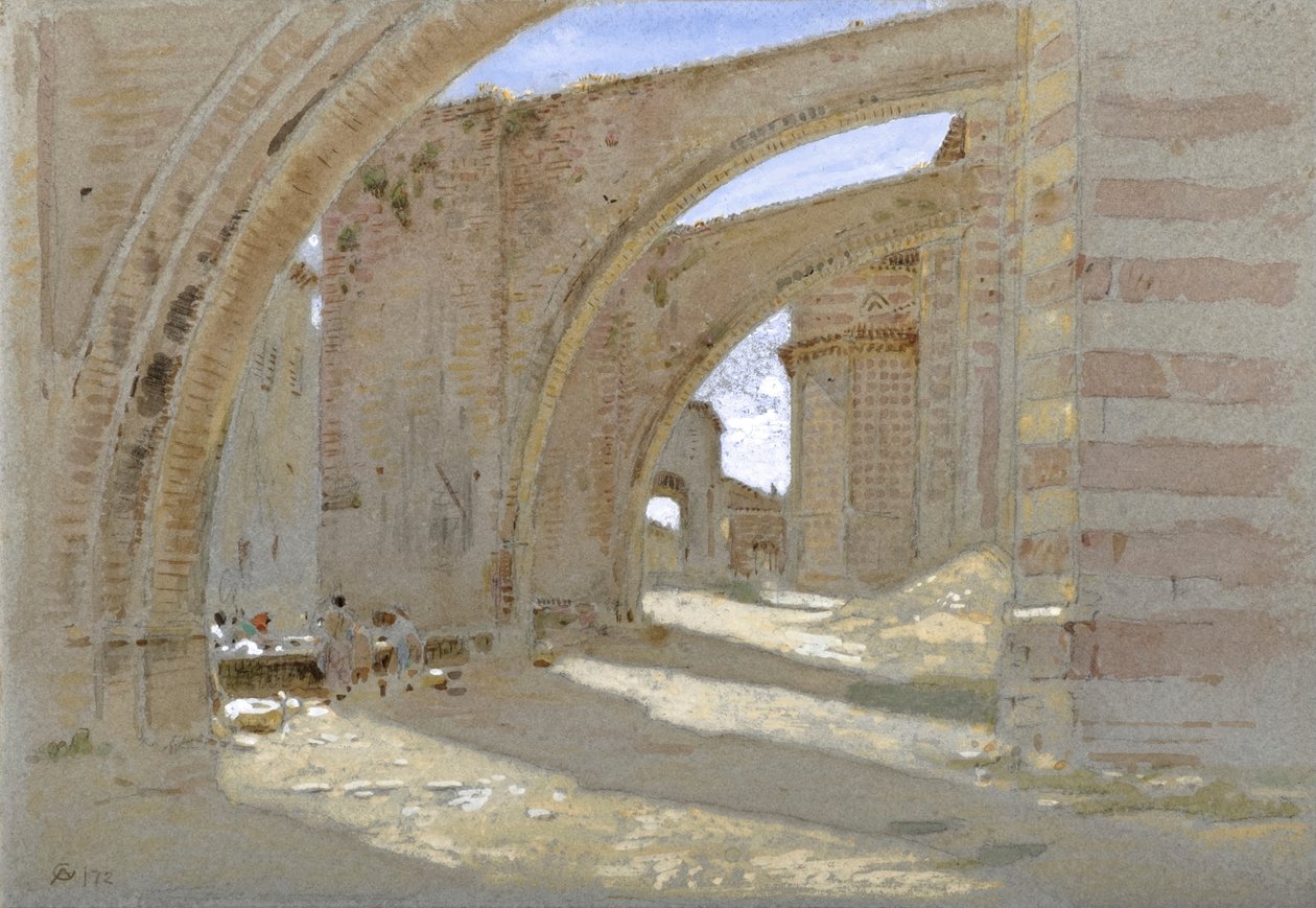 Flying Buttresses Asissiben alkotó: Albert Goodwin