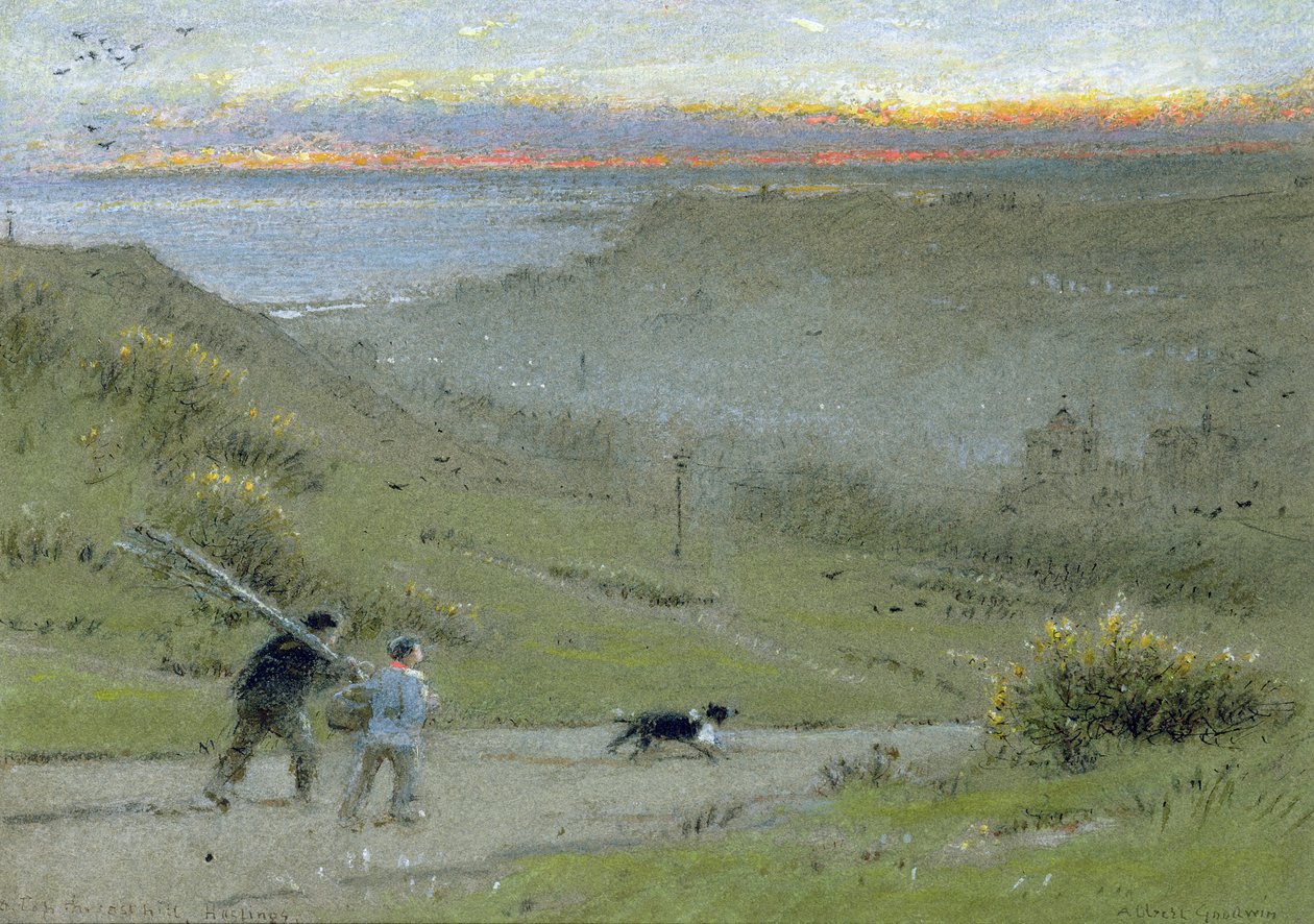 Hastings alkotó: Albert Goodwin