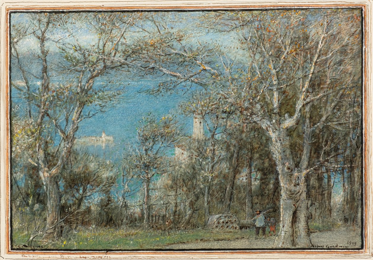 Maggiore-tó alkotó: Albert Goodwin