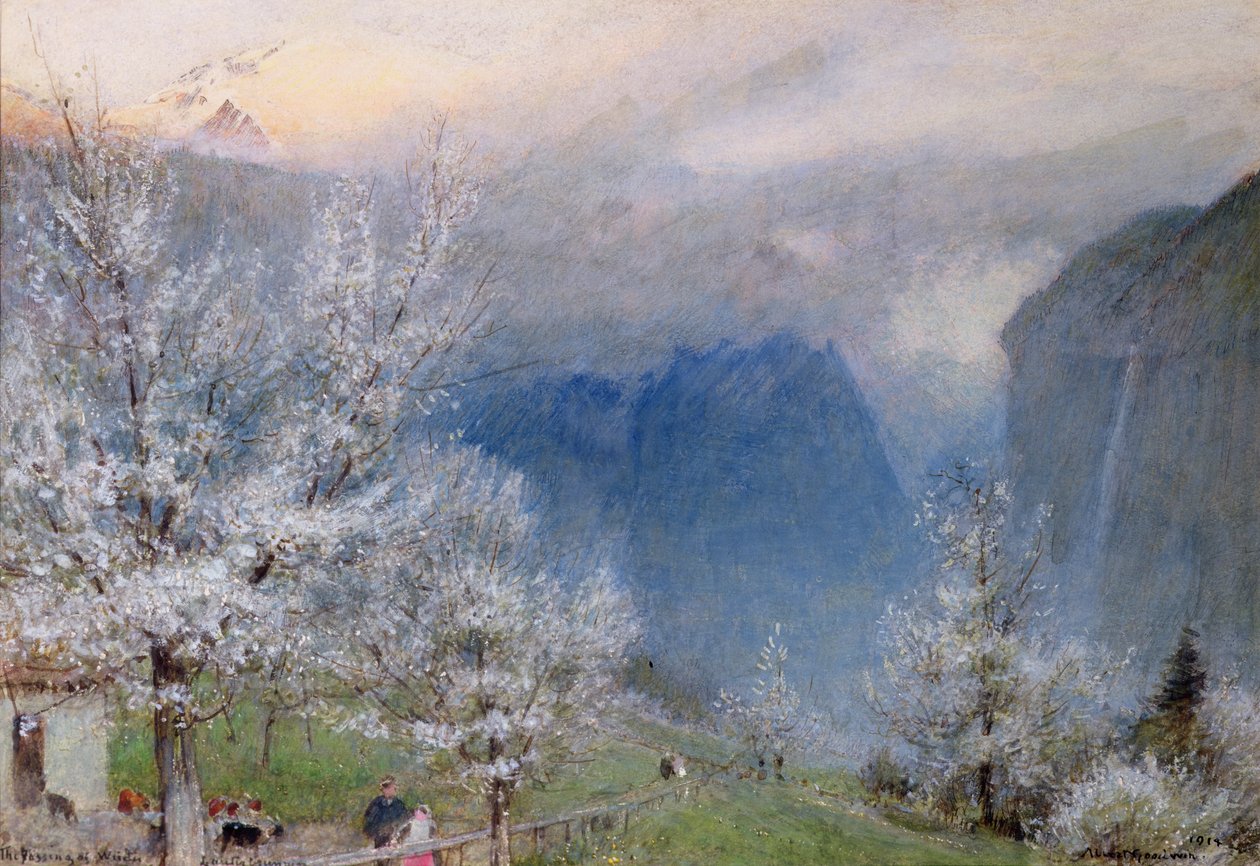 Lauterbrunnen alkotó: Albert Goodwin