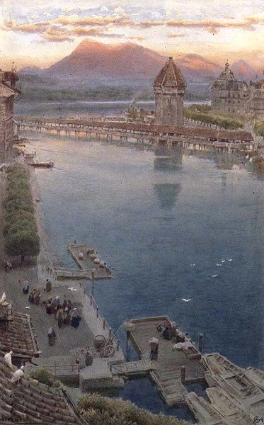 Lucerna alkotó: Albert Goodwin