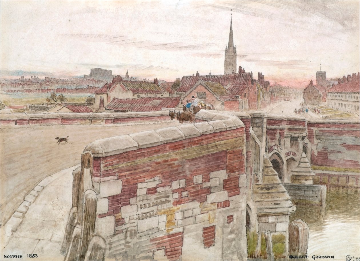 Norwich alkotó: Albert Goodwin