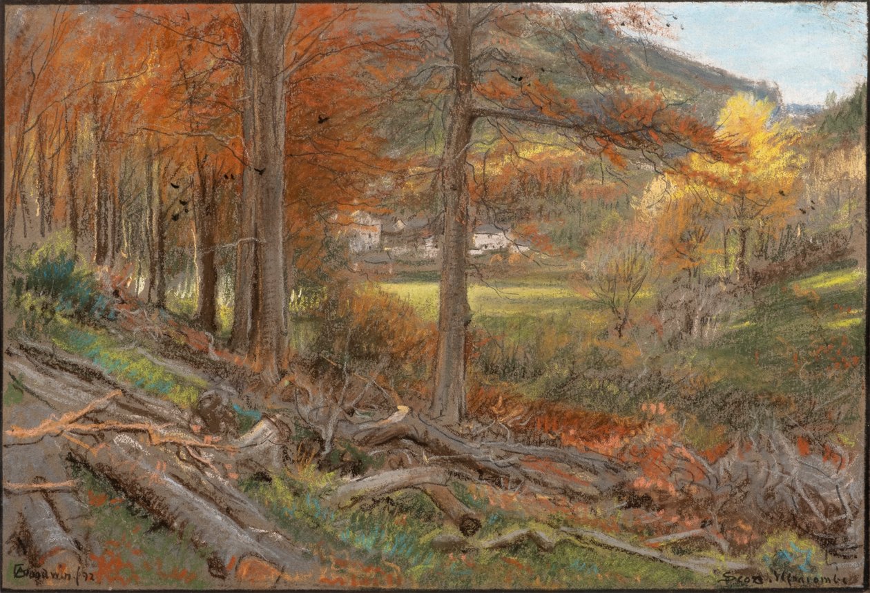 Skótok, Ilfracombe alkotó: Albert Goodwin