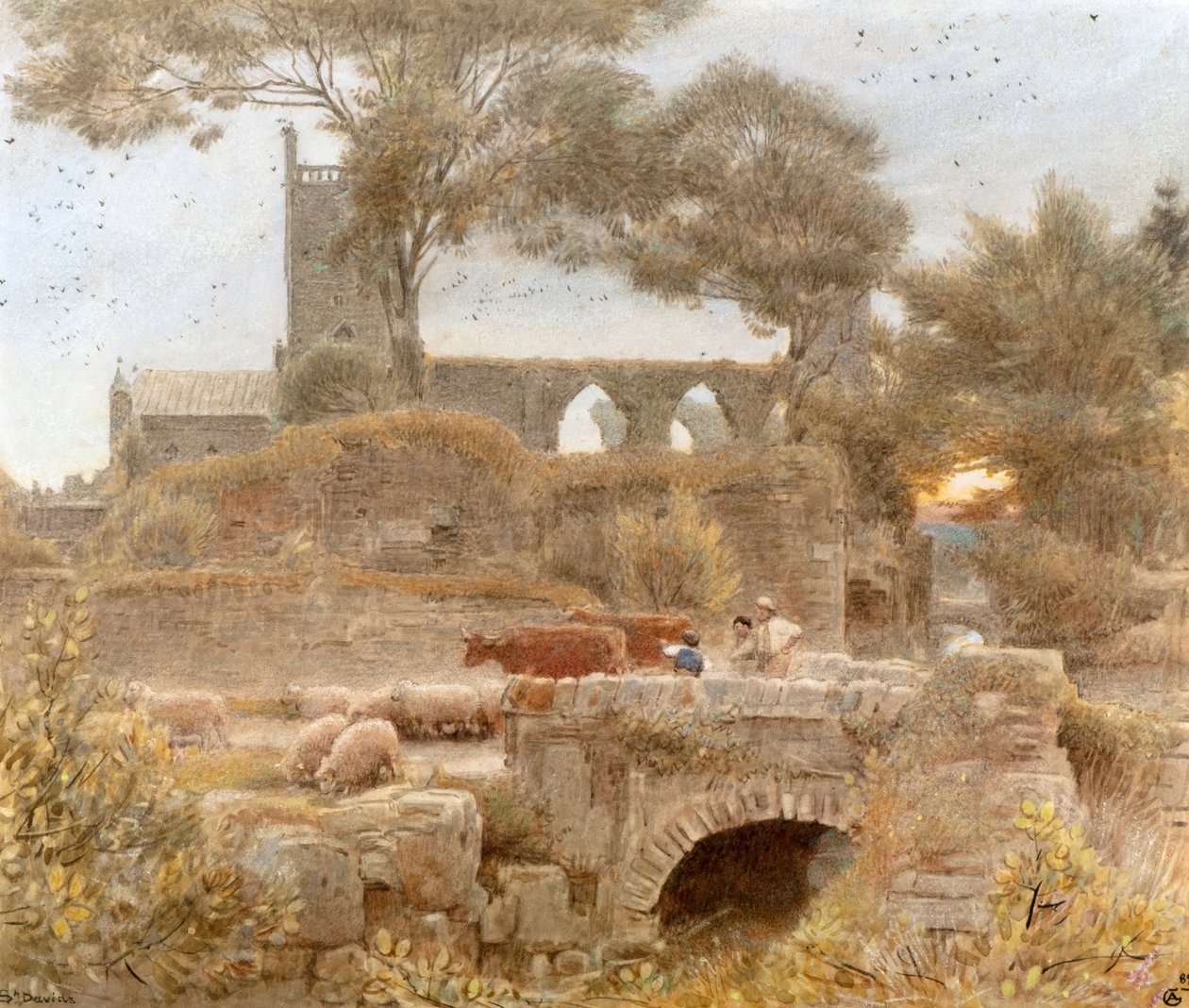 St Davids alkotó: Albert Goodwin