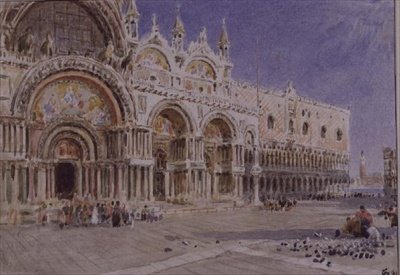 Szent Márk-bazilika, Velence alkotó: Albert Goodwin