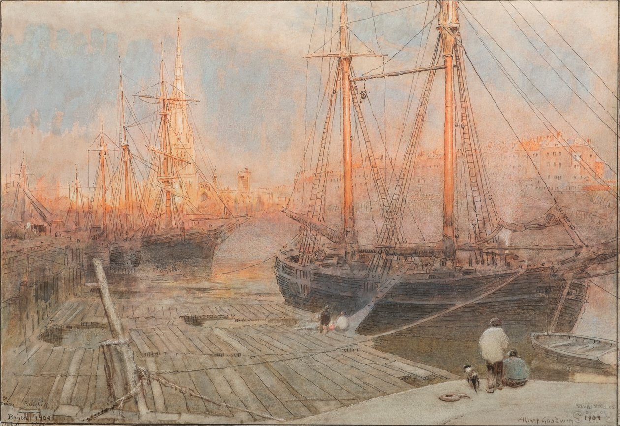 St Mary Redcliffe, Bristol alkotó: Albert Goodwin