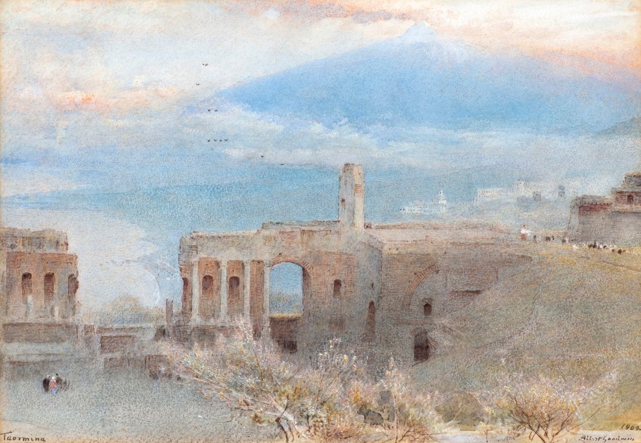 Taormina alkotó: Albert Goodwin