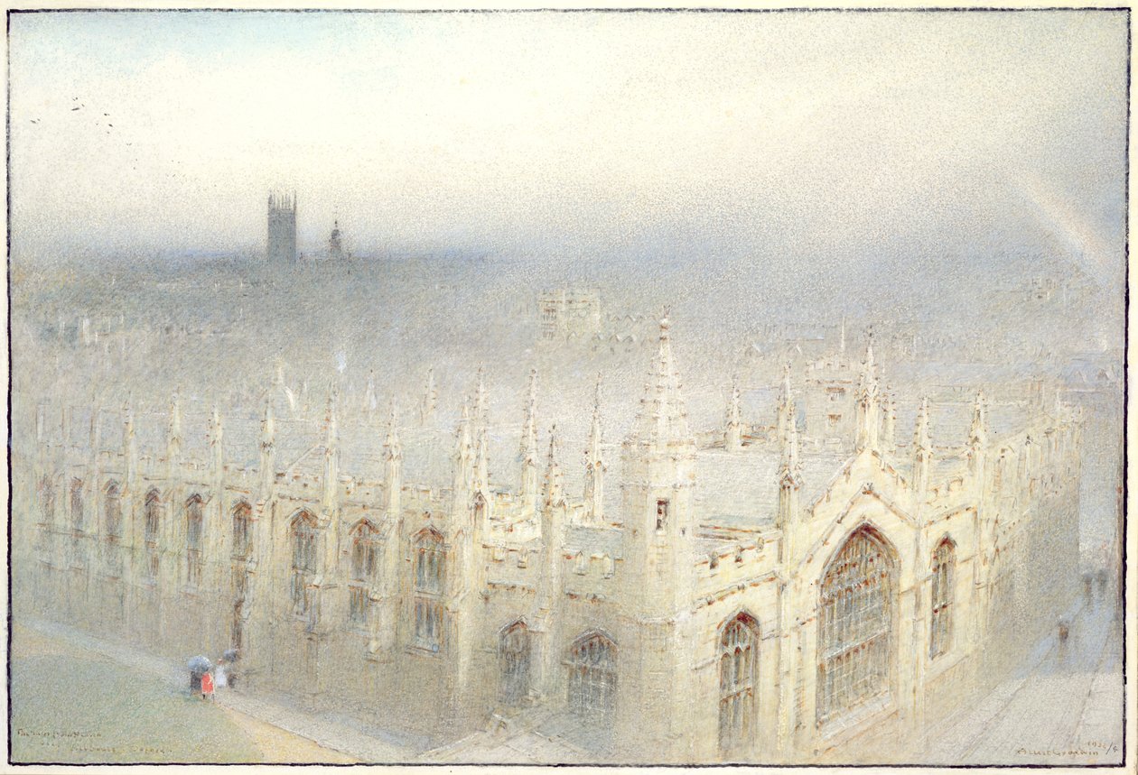 The Rain from Heaven, 1922 (wc testszín papíron) alkotó: Albert Goodwin