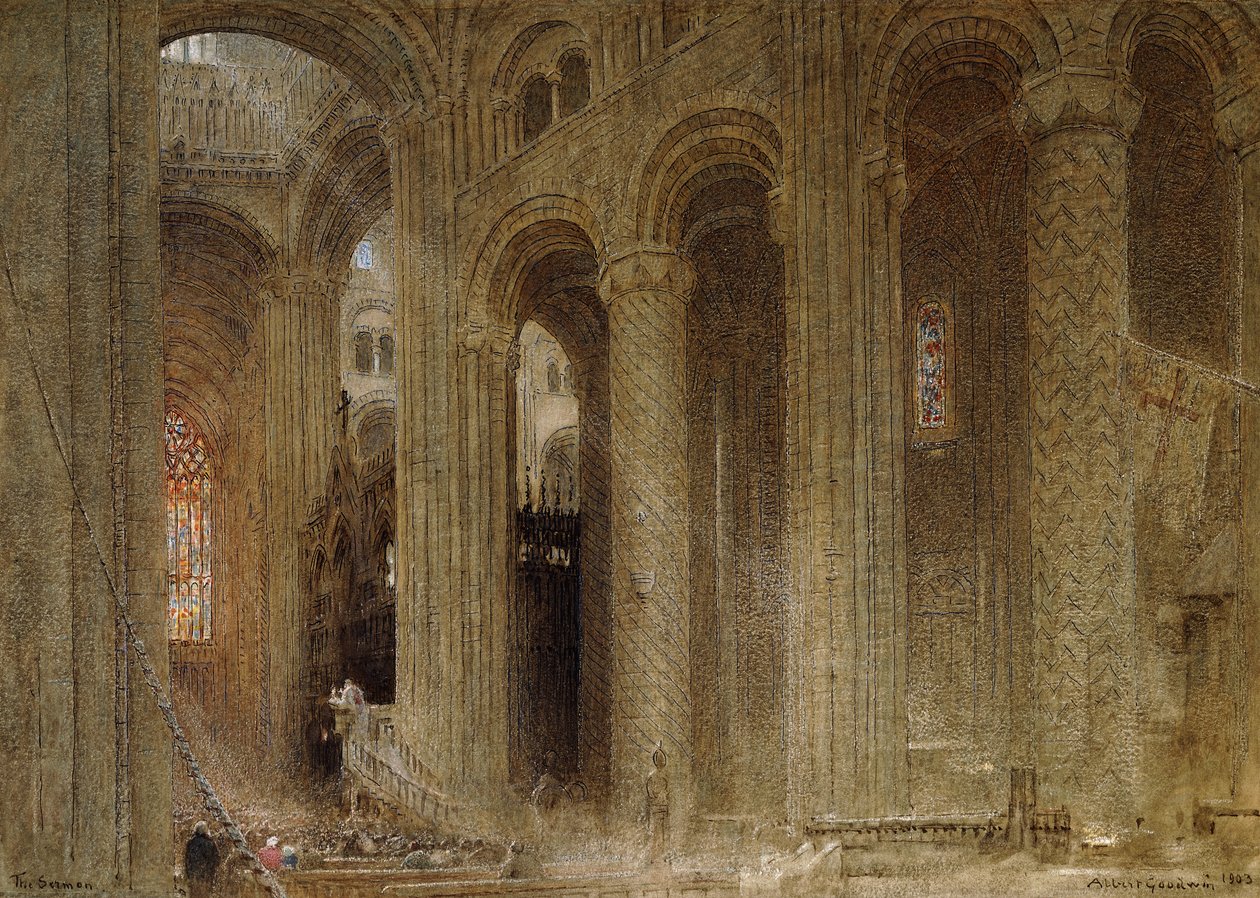 A prédikáció alkotó: Albert Goodwin