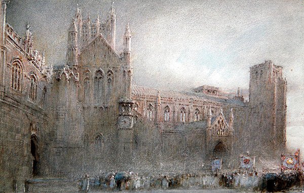 Wells-i székesegyház alkotó: Albert Goodwin