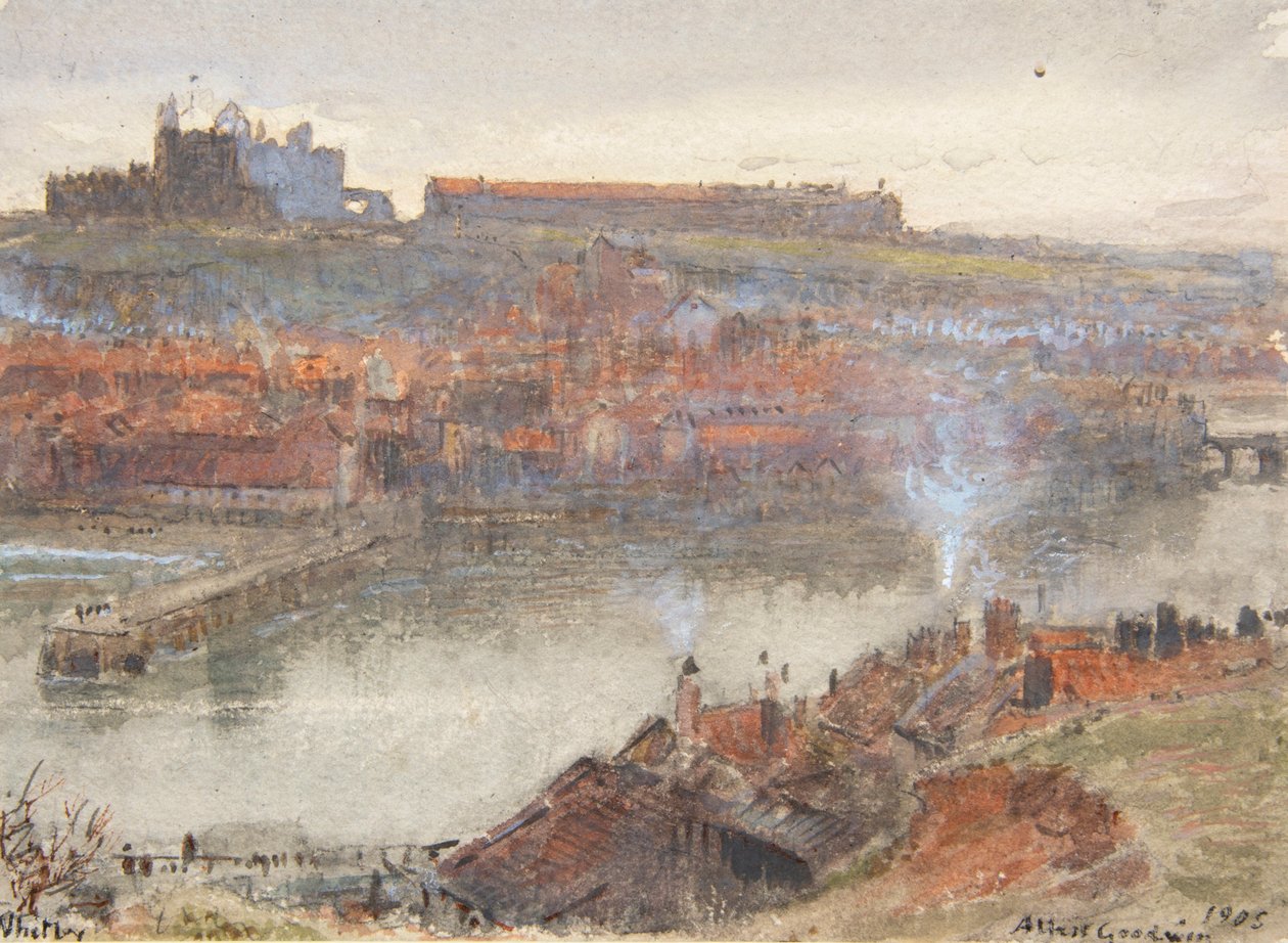 Whitby alkotó: Albert Goodwin