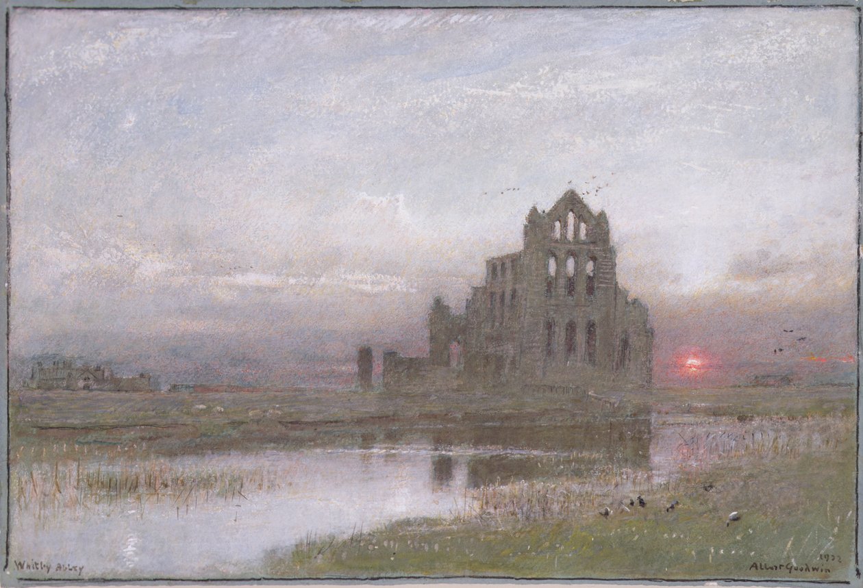 Whitby apátság alkotó: Albert Goodwin