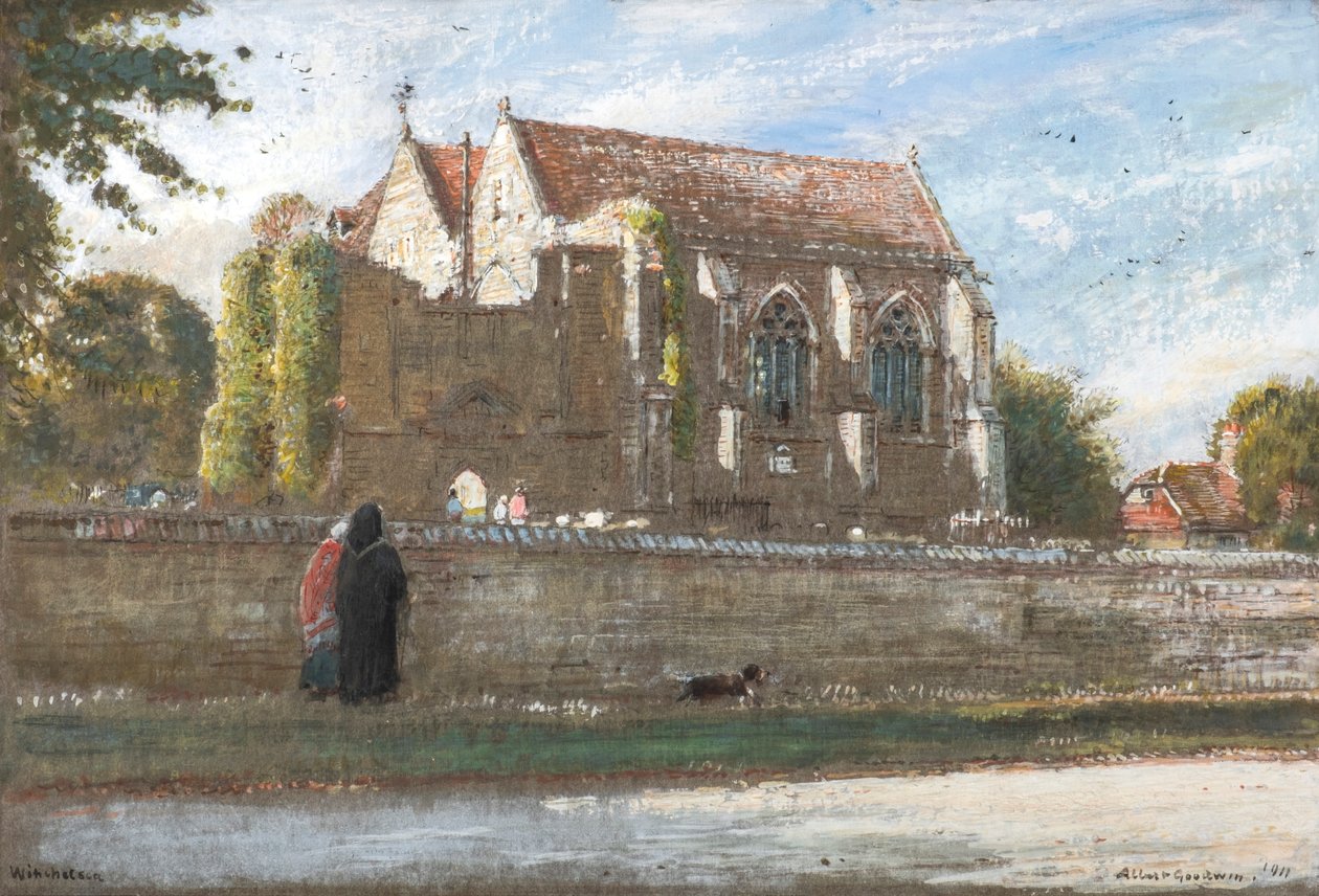 Winchelsea alkotó: Albert Goodwin