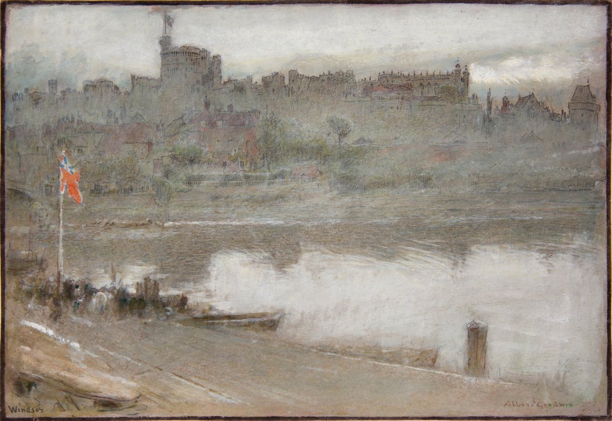 Windsor (akvarell) alkotó: Albert Goodwin