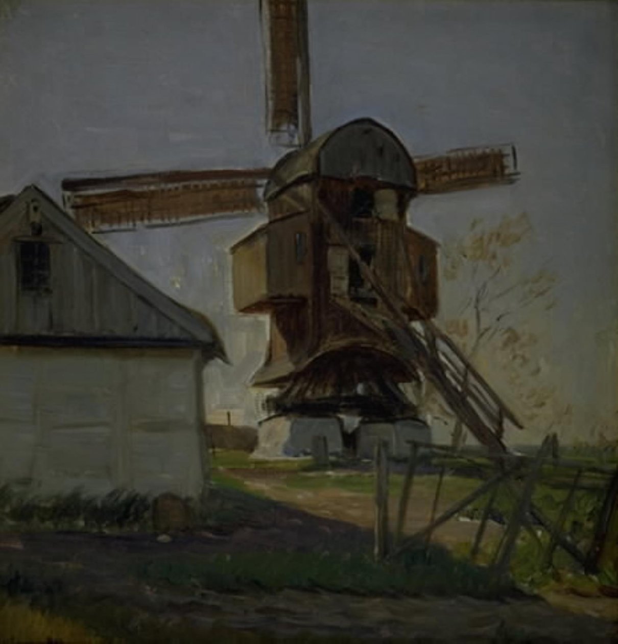 Csonk malom Køge közelében alkotó: Albert Gottschalk