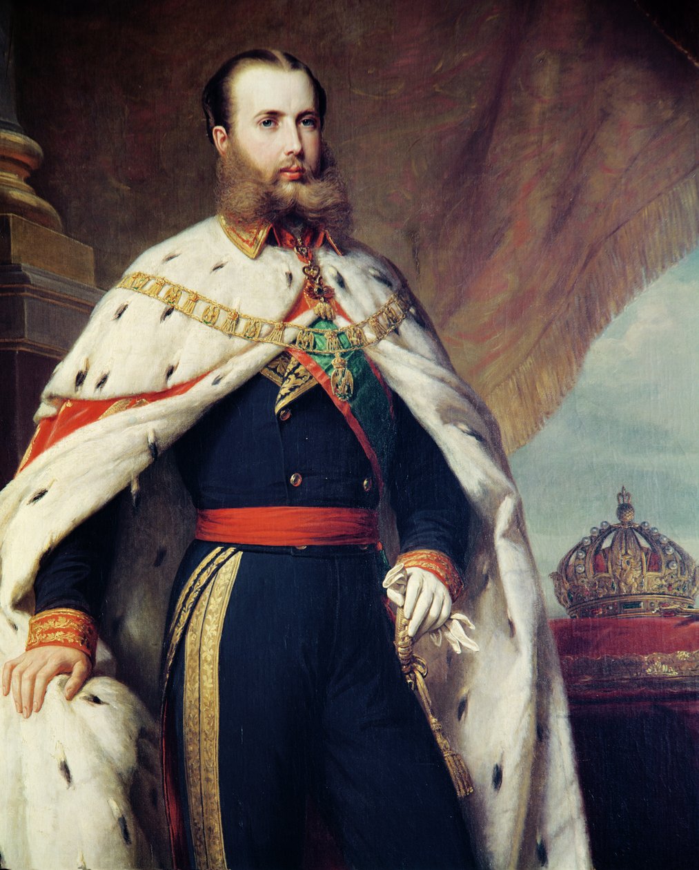 Habsburg-Lotaringiai Maximilian (1832-67) Mexikó császára, 1865 (lásd még: 233828) alkotó: Albert Graefle
