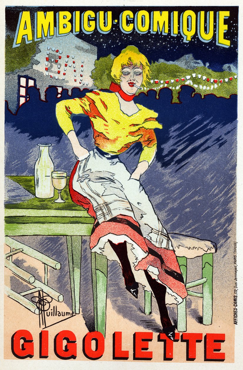 Művészet. Szórakozás. Gigolette, show a Cabaret L