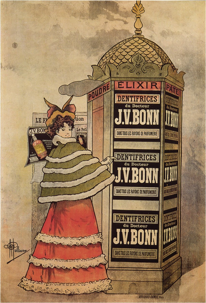 Doctor J. V. Bonn elixír-fogkrémei, 1893 alkotó: Albert Guillaume
