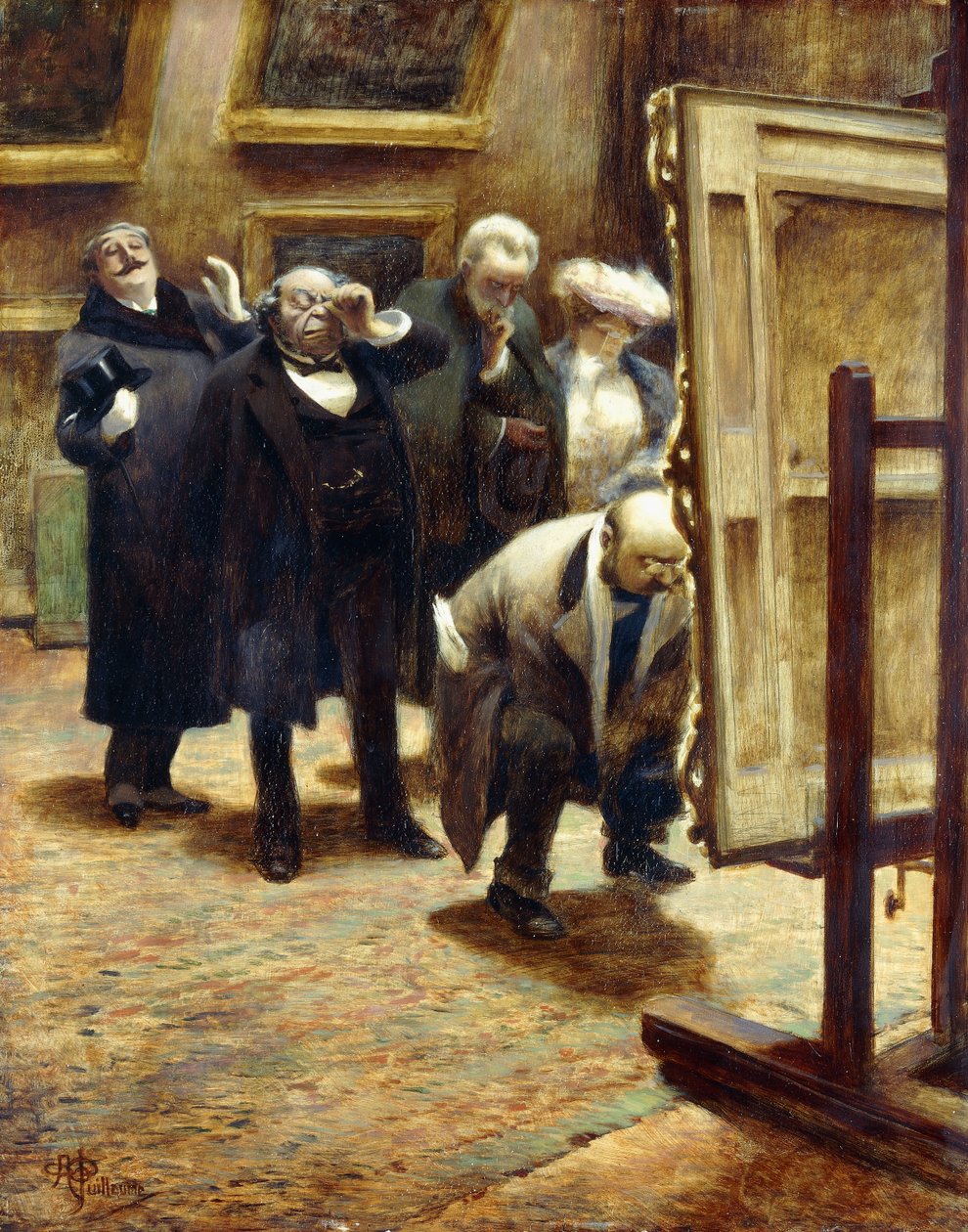 A remekmű, alkotó: Albert Guillaume