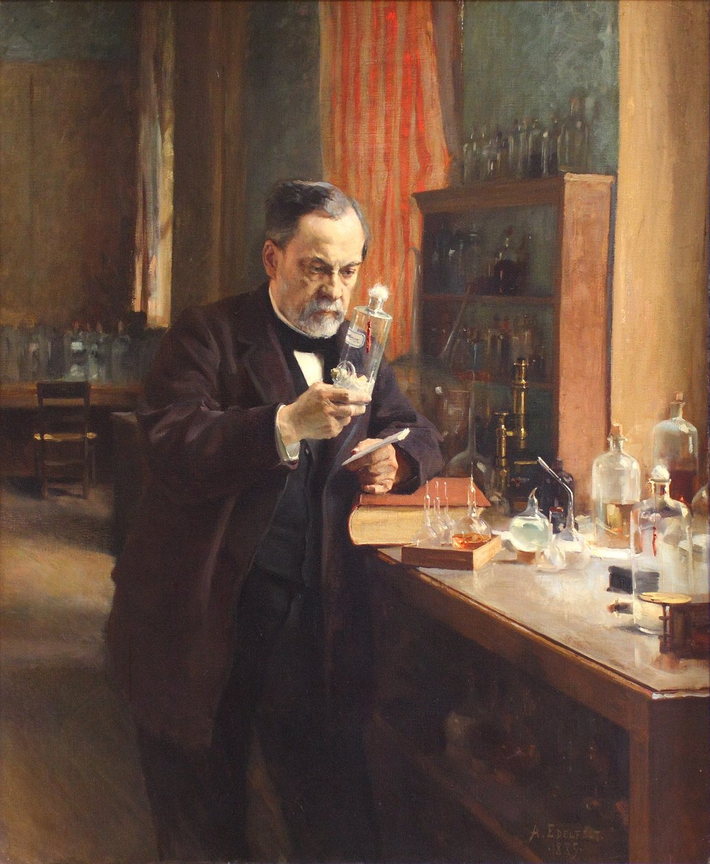 Louis Pasteur alkotó: Albert Gustaf Aristides Edelfelt