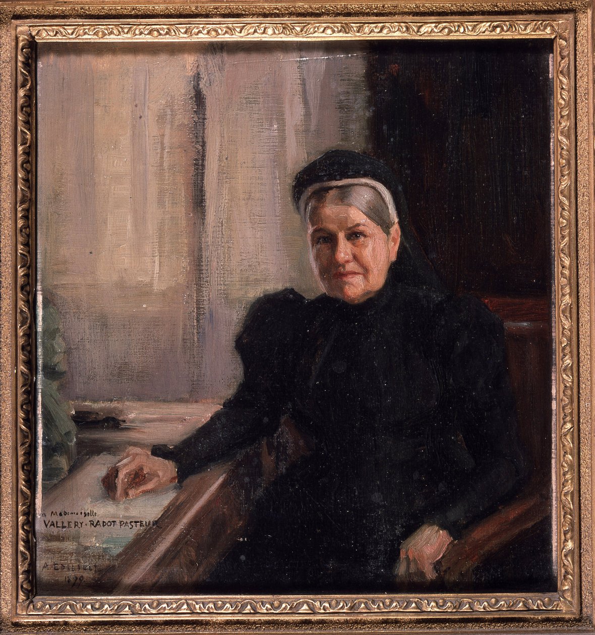 Madame Pasteur – Edelfelttől alkotó: Albert Gustaf Aristides Edelfelt
