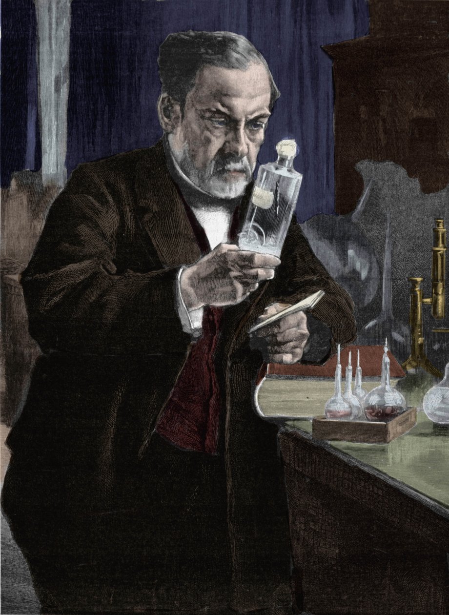 Louis Pasteur (1822-1895) francia kémikus és biológus portréja. Aristide Albert Gustaf Edelfelt (1854-1905) a párizsi Musee d