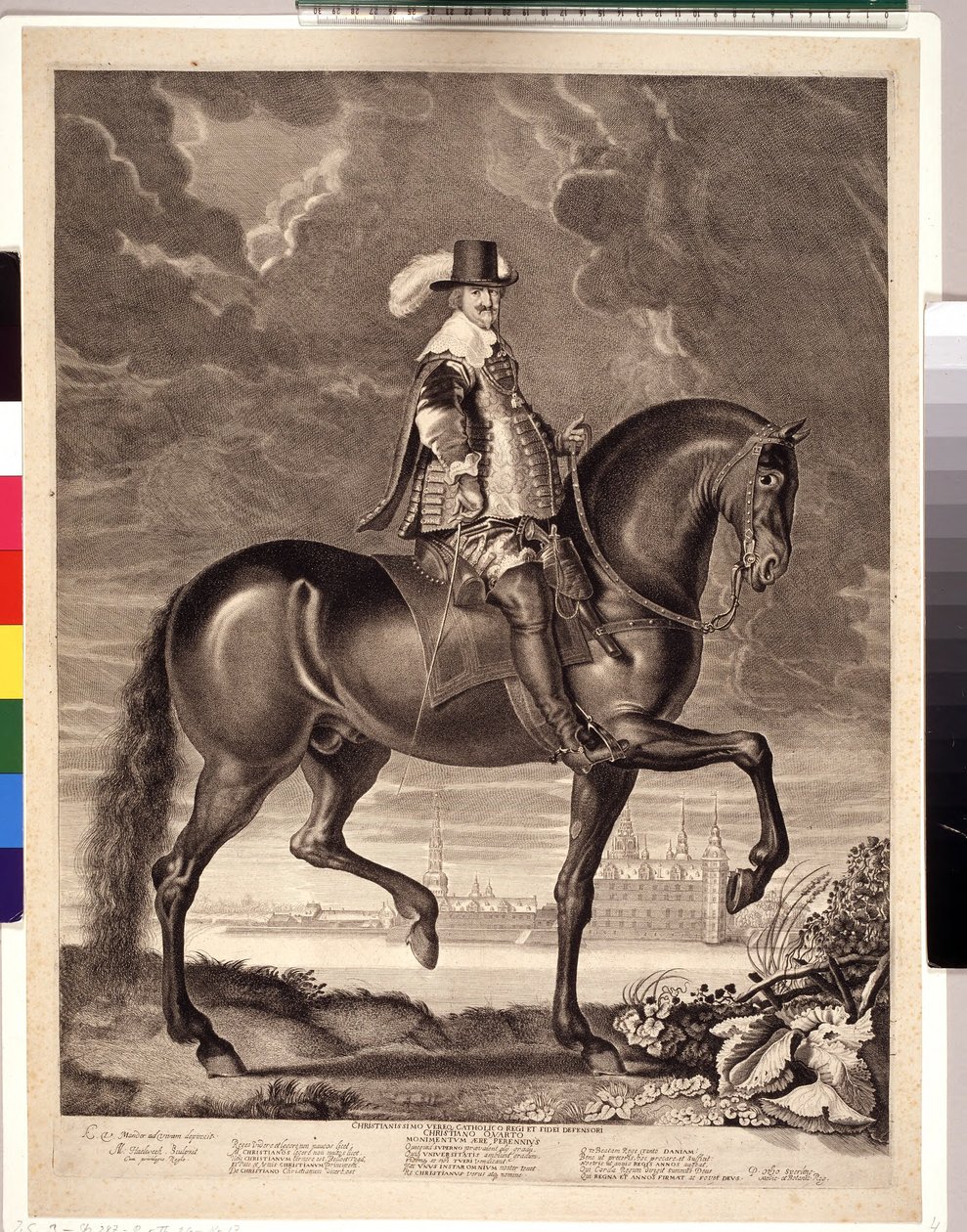 Christian IV lóháton alkotó: Albert Haelwegh