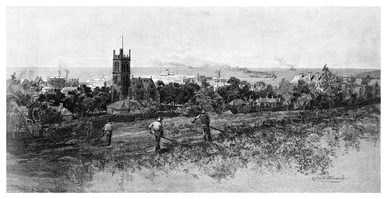 Warrnambool, 1886. alkotó: Albert Henry Fullwood