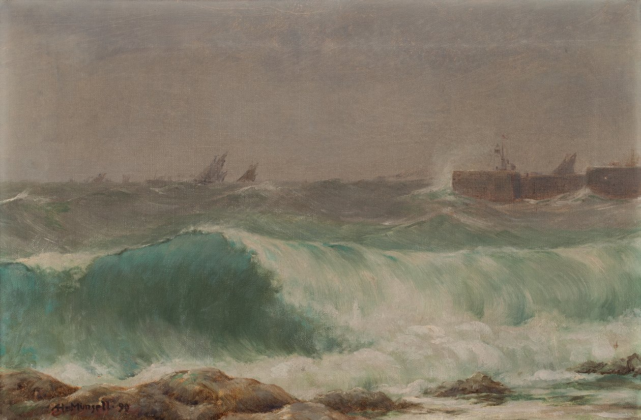 Tengeri tájkép alkotó: Albert Henry Munsell