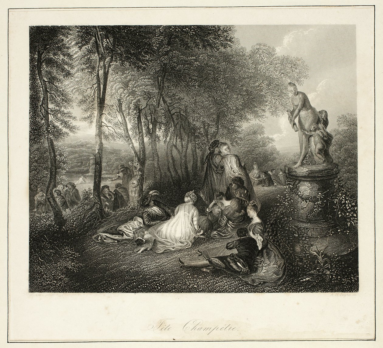 Fête Champêtre alkotó: Albert Henry Payne