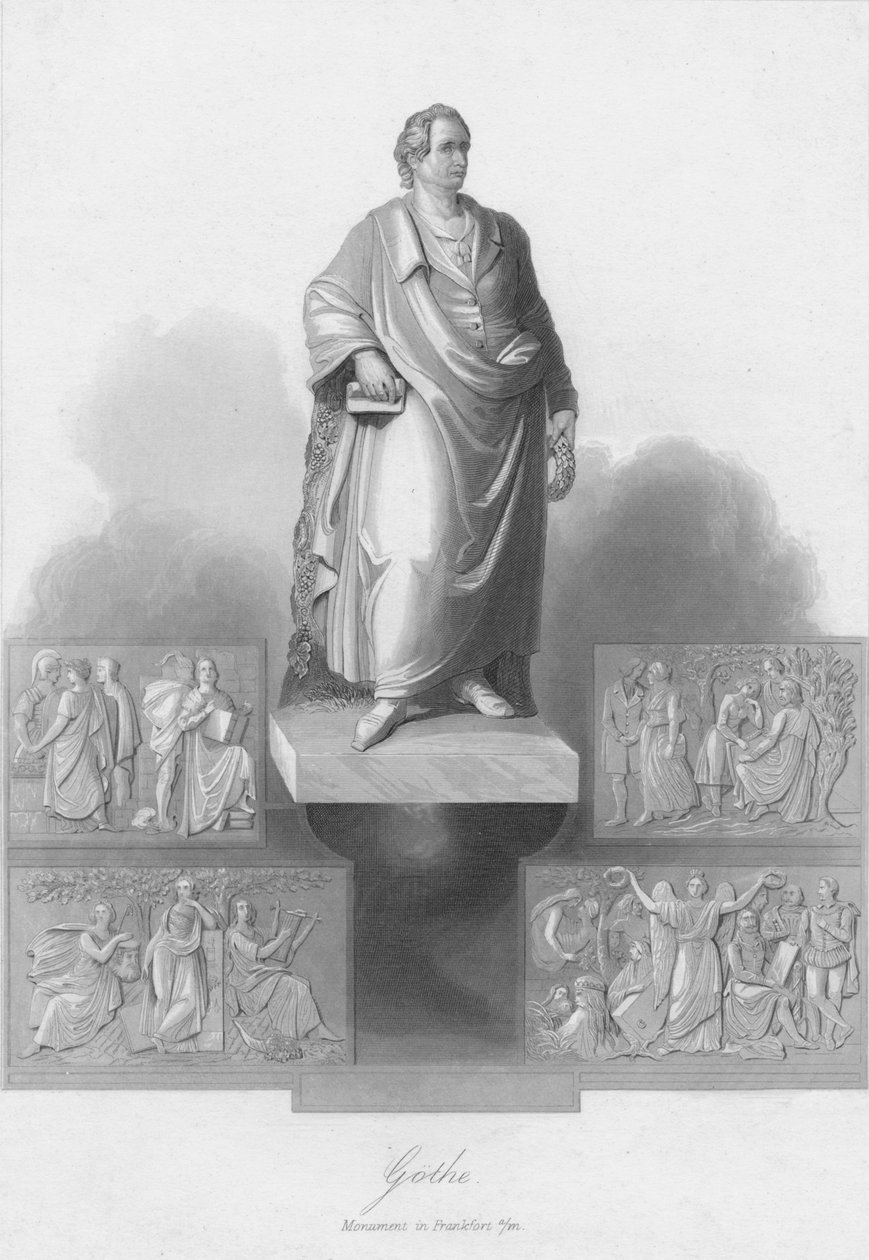Göthe, 19. század közepe-vége. alkotó: Albert Henry Payne