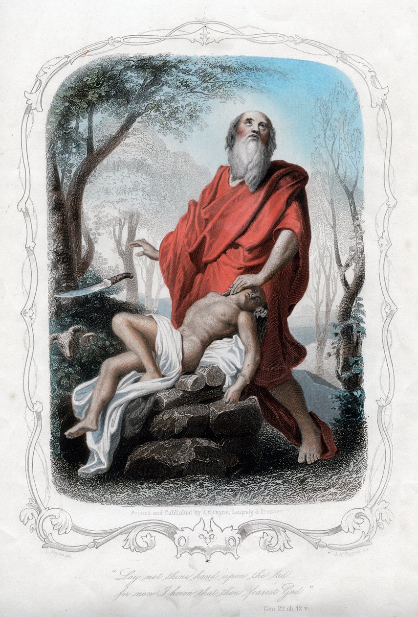 Ne tedd a kezed az ólomra, mert most tudom, hogy féled Istent, c1850. alkotó: Albert Henry Payne