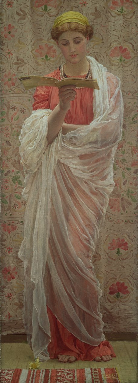 Olvasó, 1877 körül (olaj, vászon) alkotó: Albert Joseph Moore