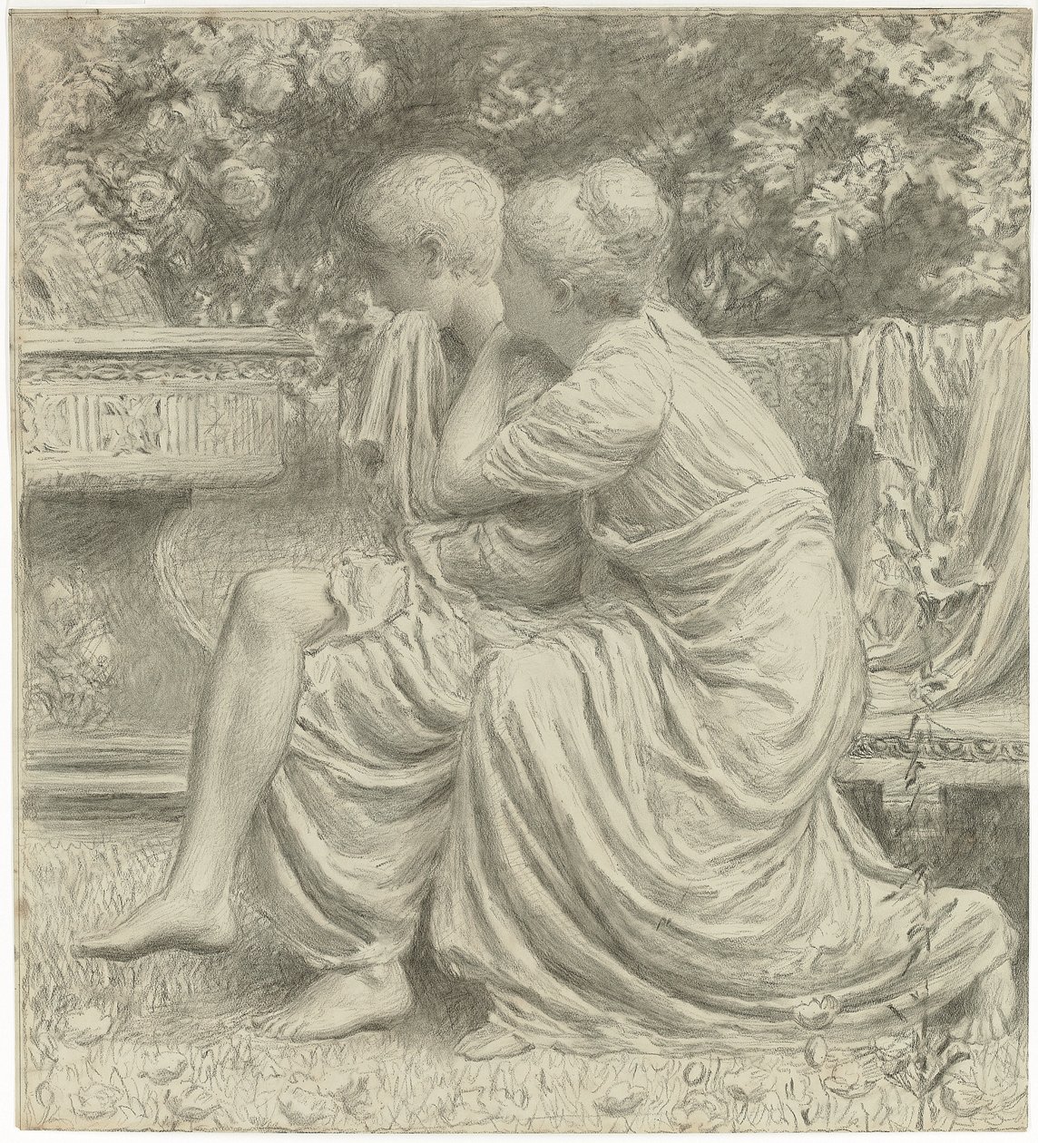 Rajzfilm az "An Idyll"-hez, alkotó: Albert Joseph Moore