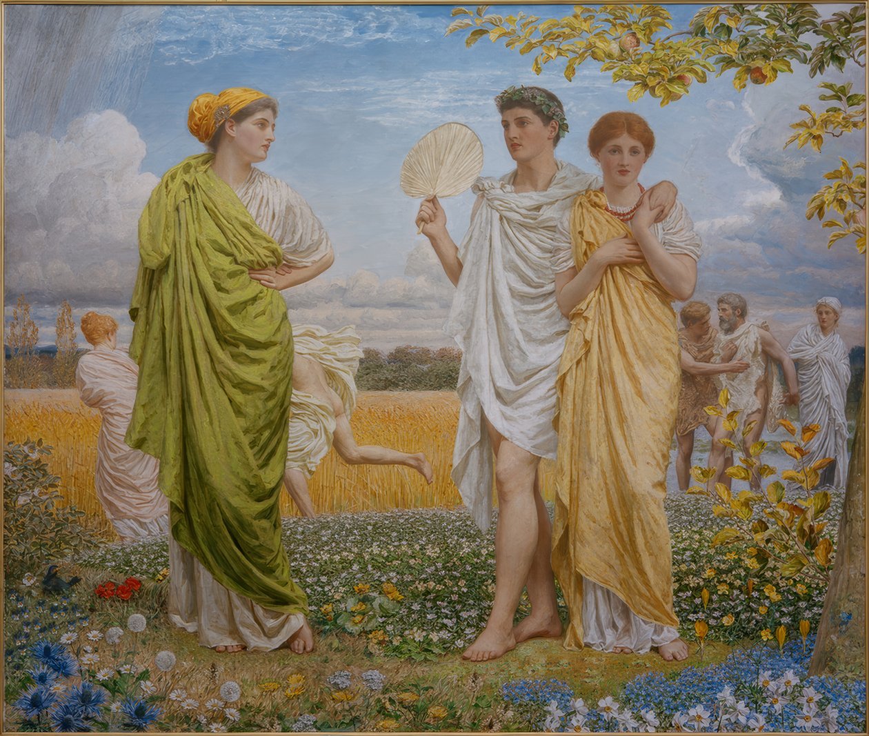 A szelek és az évszakok szeretete alkotó: Albert Joseph Moore