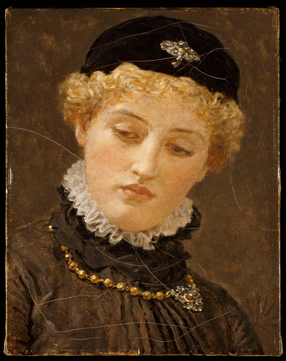 Ellen Terry Portia szerepében a "Velencei kereskedő"-ben, 1885 körül alkotó: Albert Joseph Moore