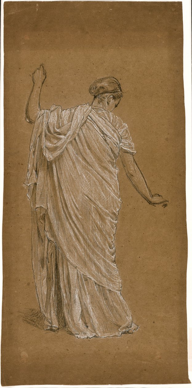 Tanulmány az "Egy kerthez" alkotó: Albert Joseph Moore