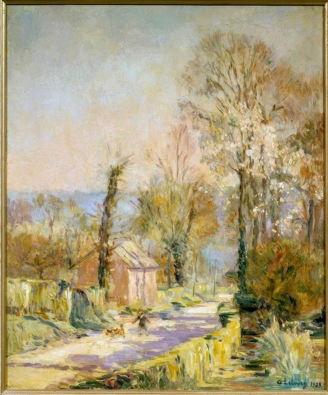 A tavaszi ösvény Saint-Vaast D