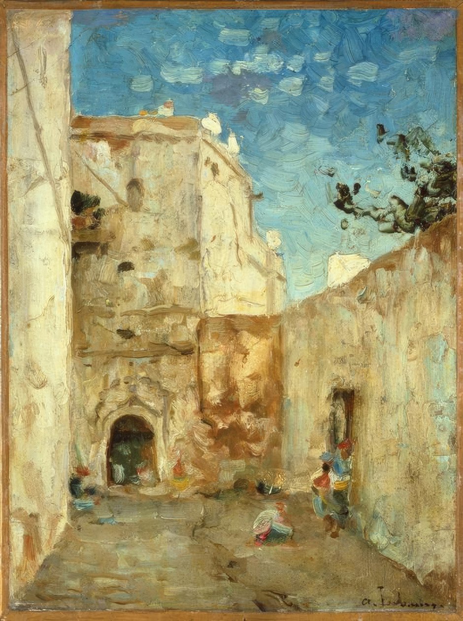 Arab házak, Algír alkotó: Albert Lebourg