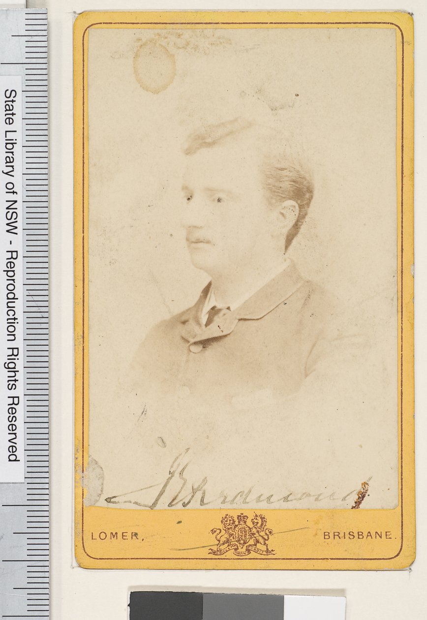 John Edward Redmond, ír nacionalista, c. 1883. november alkotó: Albert Lomer