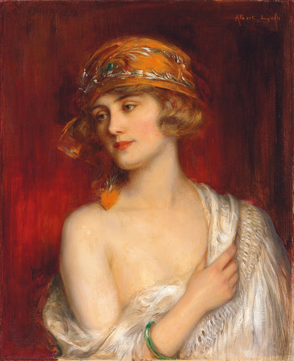 Egy fiatal szépség, alkotó: Albert Lynch