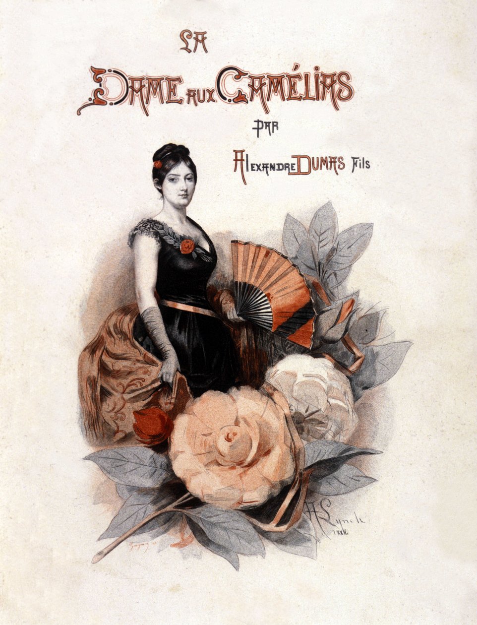 A kaméliák hölgye – Alexandre Dumas Jr. Albert Lynch illusztrációja alkotó: Albert Lynch