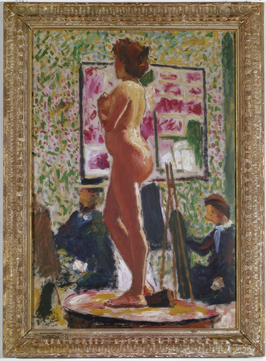 Akt alkotó: Albert Marquet