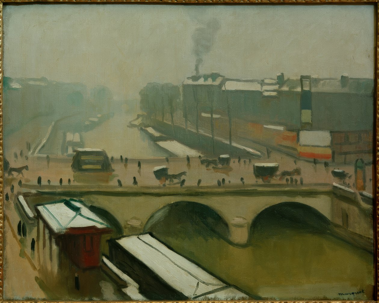 Kilátás a Pont St. Michelre Párizsban alkotó: Albert Marquet