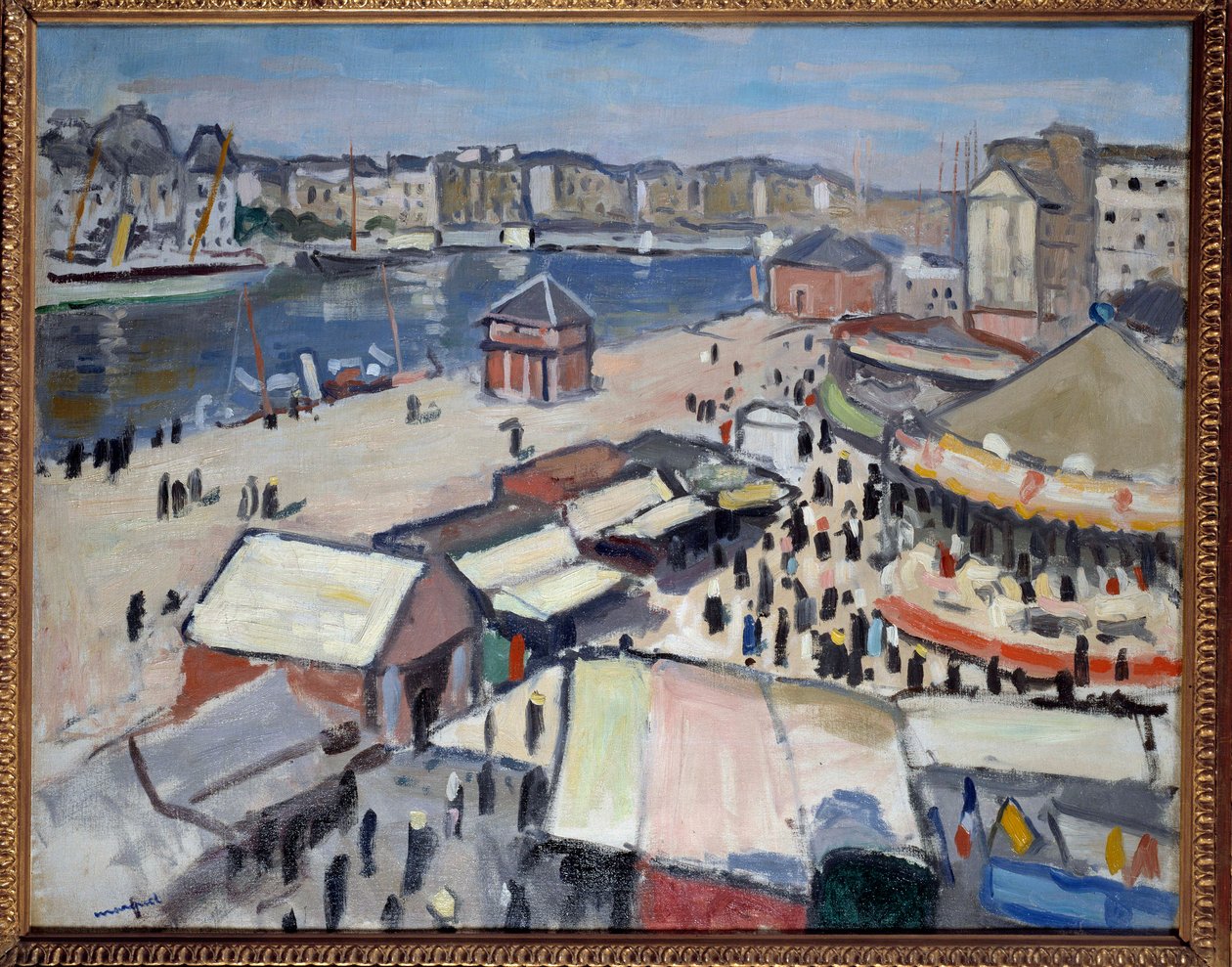 Karnevál Le Havre-ban alkotó: Albert Marquet