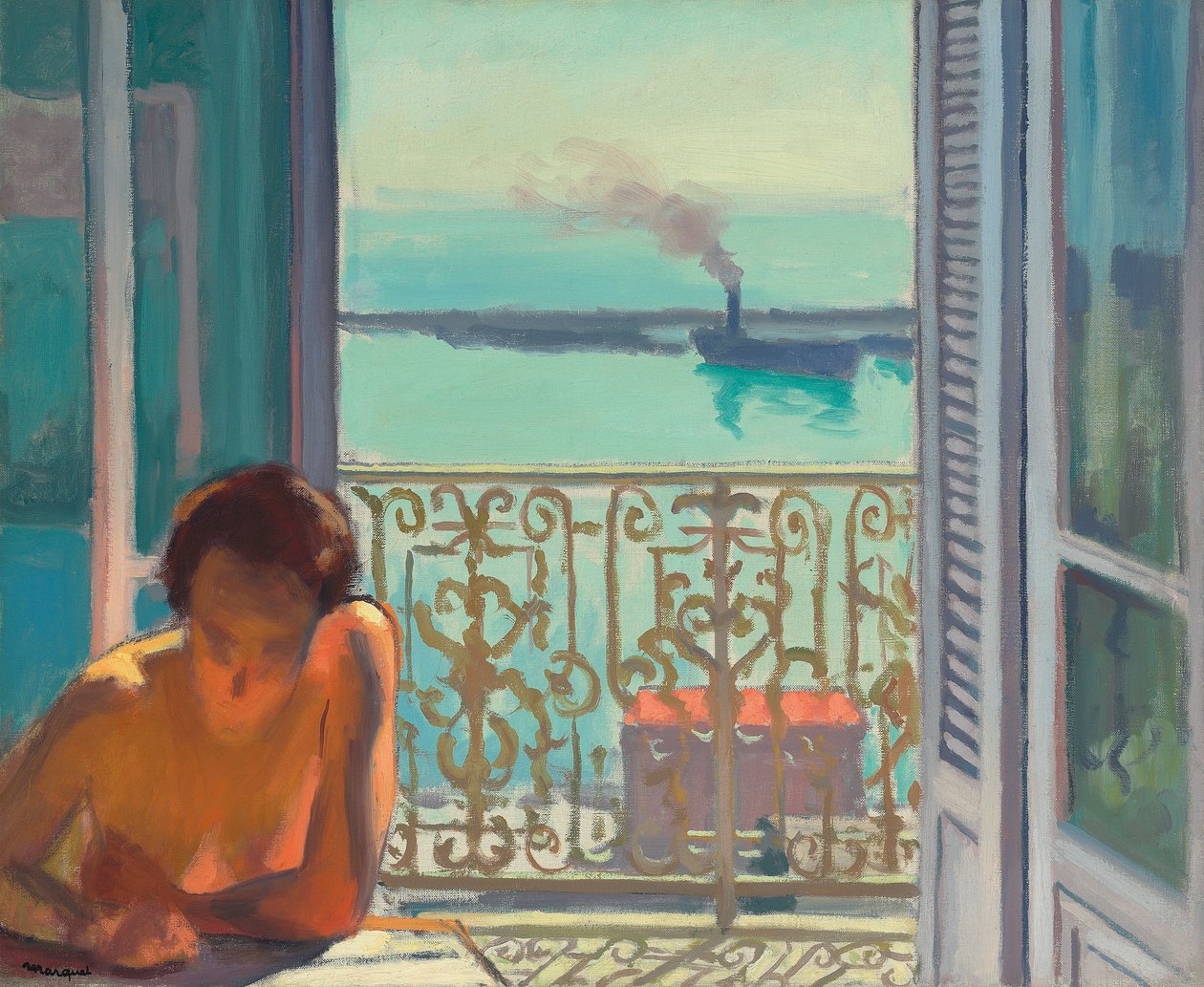 Háttérvilágítás, Algír alkotó: Albert Marquet
