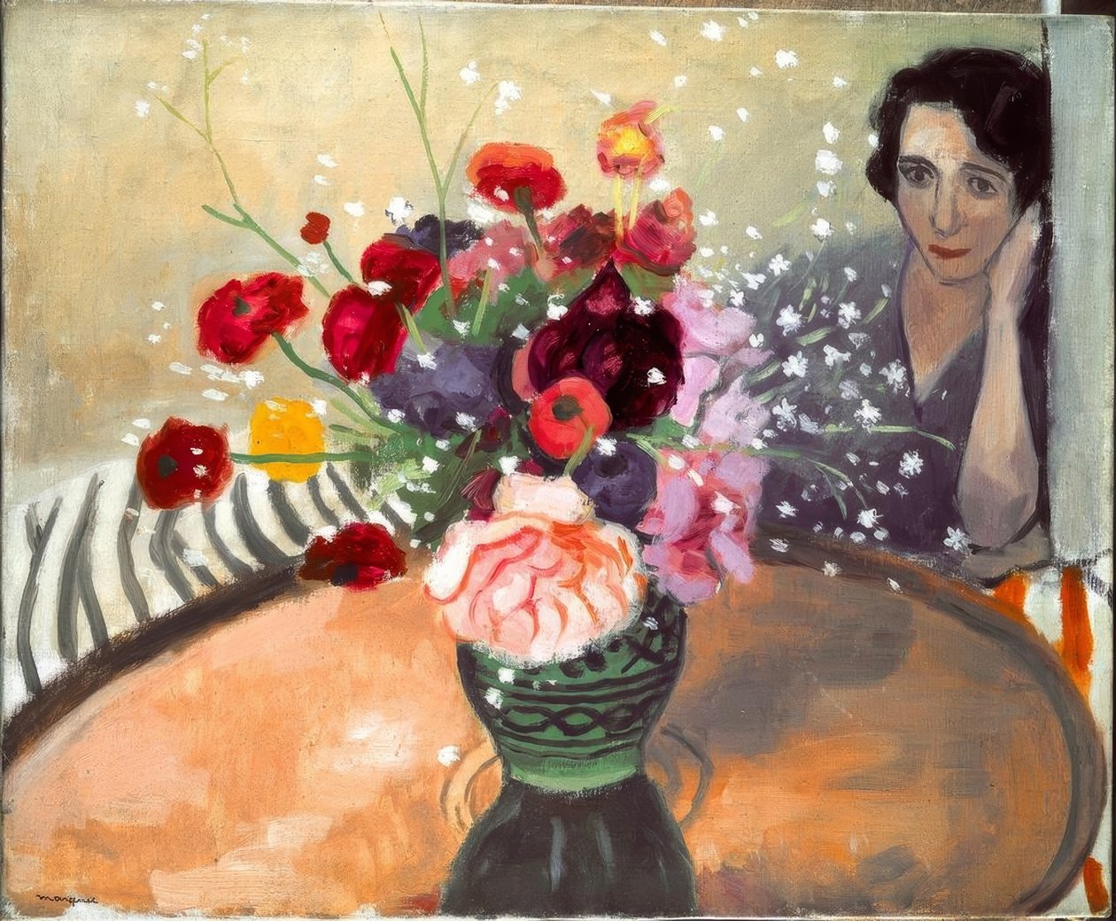 A réz tálca alkotó: Albert Marquet