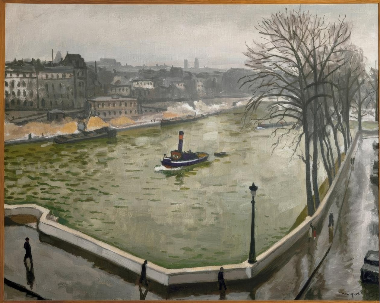 Szajna Párizsban alkotó: Albert Marquet