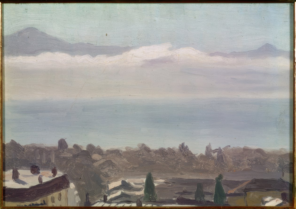 Lausanne és a tó alkotó: Albert Marquet